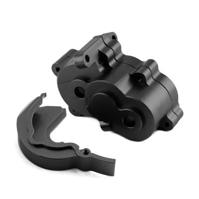 RC Upgrade Parts For Traxxas For Slash For E-Revo For Summit 1/16 7379R Metal Gearbox Housing Case 7091 Gear Cover RC Car Upgrade Parts Accessories(Black)