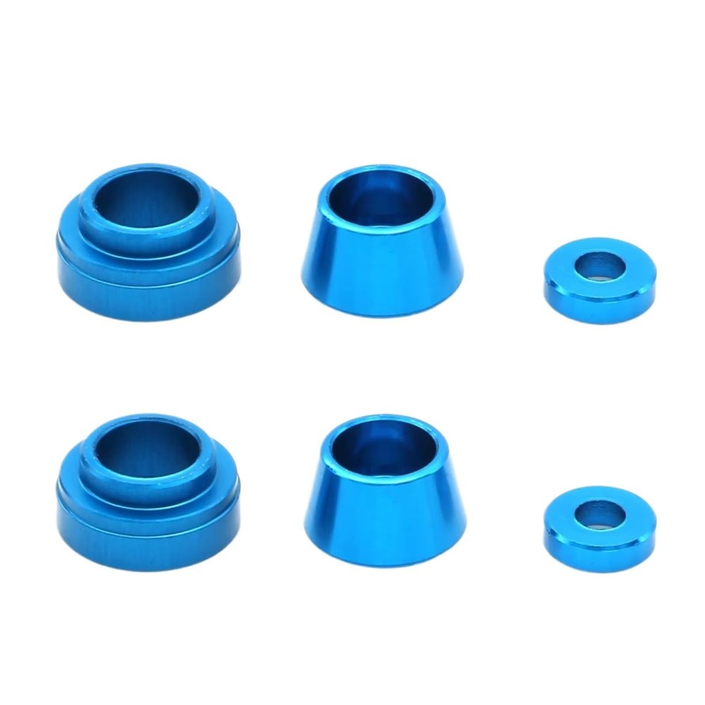 RC Upgrade Parts For Tamiya For TT-02 1/10 Metal Steering Flange Sleeve Bushing Gasket RC Car Upgrade Parts Accessories