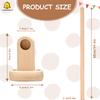 Baby Pull up Bar Toddler Pull Up Bar Montessori Wall-Mounted Handrail Ballet Bar for Toddlers Suitable for Baby to Learn to Stand and Support. (35.4 in) view 3