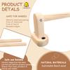 Baby Pull up Bar Toddler Pull Up Bar Montessori Wall-Mounted Handrail Ballet Bar for Toddlers Suitable for Baby to Learn to Stand and Support. (35.4 in) view 4
