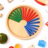12 Pcs Cribbage Board Pegs Plastic Cribbage Pegs Fit 1/8 Holes Traditional Board Game Crib Board Pins Game Accessories (Red, Green, Blue) view 3