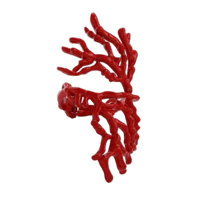 ZYIBPMSJKQCFK Bohemian Beach Coral Shaped Ring Bracelet,red,Bracelet 4.6+11.8cm