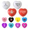 100Pcs Custom Heart Stress Balls Bulk  9 Colors PU Foam Squeeze Balls Personalized with Logo/Text/Image, Fun Party Favors & Holiday Giveaways for Adults view 1