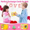24 Pack Valentines Gifts for Kids Classroom - Mini 3D Brain Teaser Puzzles Cubes Funny Valentine Day Exchange Cards for Kids School Valentines Treat Party Favors for Class Boys Girls Fidget Toys Bulk view 3