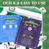 BrightRow 4 Pcs Mahjong Shuffler Cards for Tiles Mixing & Shuffling Portable Mah Jong Accessories Gift Party Supplies Waterproof Rules Printed Mixer 7 x 5 in for Tiles Lover(Dark,Linear,City Tower) view 4
