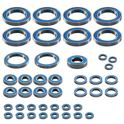 43Pcs Upgrade Parts Rubber Sealed Ball Bearing Kit Fit for Trax-xas 1/7 Unlimited Desert Racer 85076-4 Model