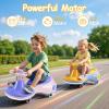 DollarDash 12V Electric Wiggle Car, 3 in 1 Toddler Ride On Toy, Swing Car with Pedal, Anti-Rollover, Bluetooth Music & Flashing Wheels, Max 3.2 Mph, Widened Seat 160 Lbs Capacity, Gift for Kid Age 3+ view 2