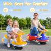 DollarDash 12V Electric Wiggle Car, 3 in 1 Toddler Ride On Toy, Swing Car with Pedal, Anti-Rollover, Bluetooth Music & Flashing Wheels, Max 3.2 Mph, Widened Seat 160 Lbs Capacity, Gift for Kid Age 3+ view 3