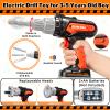 50PCS Kids Tool Set for Boys Ages 3 4 5 6 Years Old - Pretend Play Construction Tool Kits with Portable Tool Bag & Electronic Toy Drill, Toddler Tool Set, Christmas & Birthday Gifts for Boys view 3