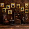 1/12 Scale Miniature Accessories of Magic Frames Tiny Scary Photo Frames for DIY Magic Witchy Mini House Diorama Decortion view 4