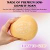 Jerify 12 Pcs Foam Dodgeball Set 5 Inch Soft Skin Playground Dodgeballs Bulk, Low Density Foam for Non Sting Dodgeball Sports Equipment for Kids and Adults (Bright) view 3