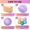 Jerify 12 Pcs Foam Dodgeball Set 5 Inch Soft Skin Playground Dodgeballs Bulk, Low Density Foam for Non Sting Dodgeball Sports Equipment for Kids and Adults (Bright) view 4