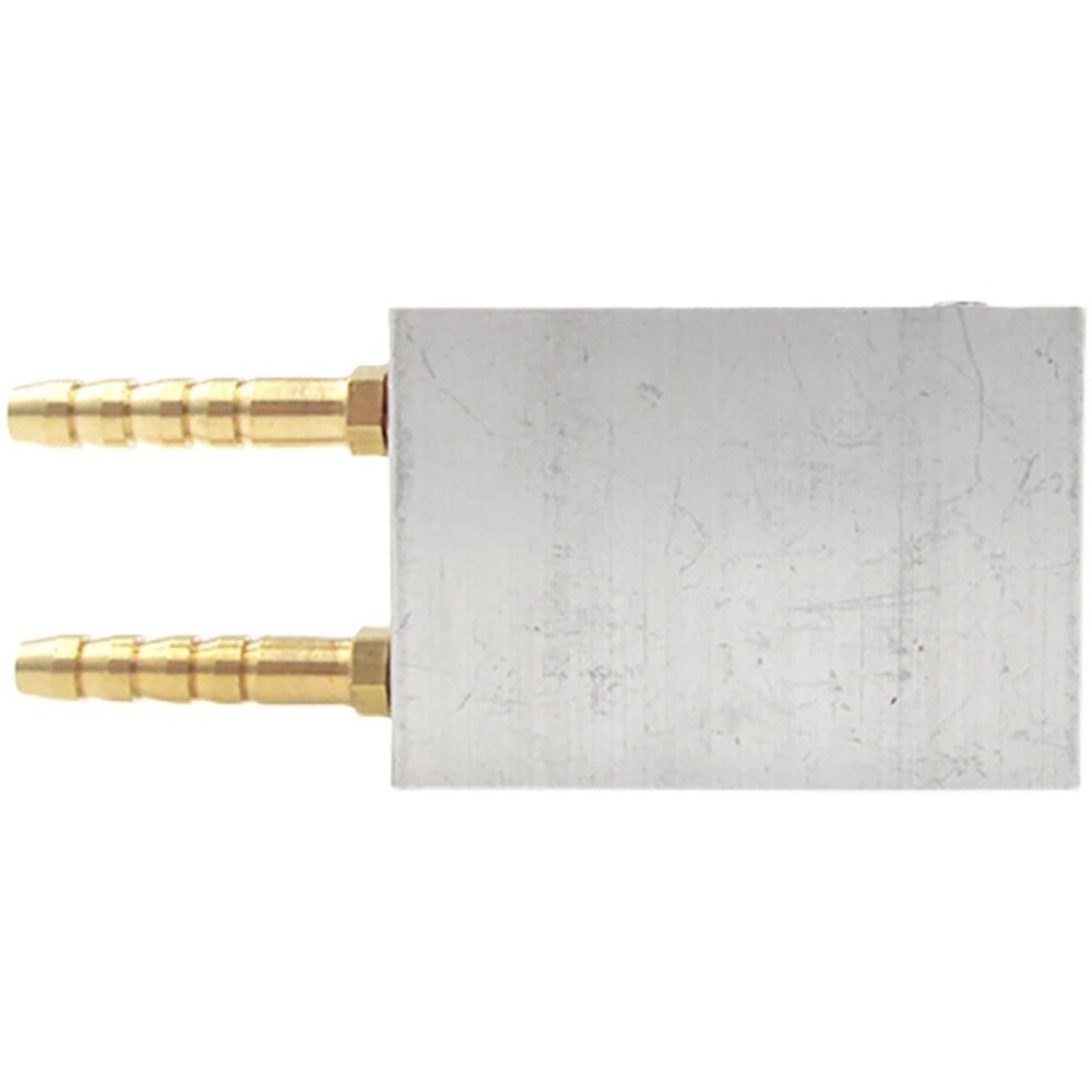 RC Boat ESC Water Cooling Plate with Brass M4 Nozzles for Brushless Speed Controller Heat Dissipation Upgrade