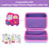 Peyyargo Storage Case Compatible with Leapfrog Fridge Phonics Magnetic Letter Set (Purple + Pink) view 3