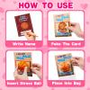 24 Pack Stress Balls Valentines Day Cards for Kids School Sports Party Favor Class Valentines Day Gifts Prizes Box Sports Valentines for Boys Mini Basketball Football Soccer Goodie Bag Bulk Toys view 3