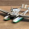 DAGIJIRD Simulation Alloy Aircraft Model 1:144 Alloy WWII Italy SIAI-Marchetti S.55X FlyingBoat Aircraft Model view 3