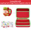 Peyyargo Storage Case Compatible with Leapfrog Tad's Fridge Phonics Magnetic Letter Set (Red+ Green) view 3