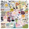 100PCS Funny Stickers, Vinyl Waterproof Fun Stickers for Water Bottle Laptop Luggage Guitar Gifts for Teens Girls Adult Students view 1