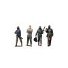 1/64 Criminal Figures, 1/64 Scale Hand-Painted Resin Miniatures, Display Collectibles for Diorama view 1