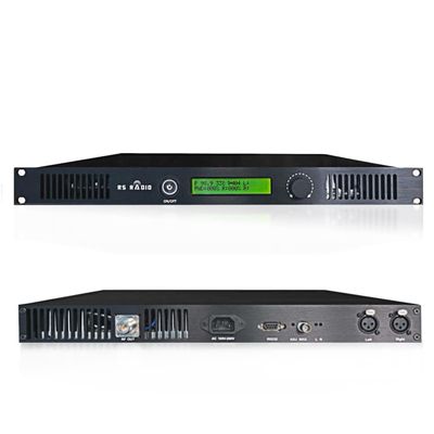 FM Broadcast Transmitter 150W for Church, Long Range Professional Low Power FM Radio Broadcasting Equipment for Radio Station,Home
