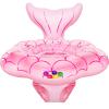 25.6" Large Baby Pool Float for Age 6-36 Months, Inflatable Mermaid Toddler Swimming Float with Double Airbag & Safety Seat, Infant Swim Floats, Toddler Floaties, Kids Beach Toys Summer Essentials view 1