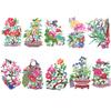 10PCS/12PCS Chinese Paper Cutting Kit, Paper Art Crafts Kits for Window Decoration Spring Festival Chinese New Year Celebration Activity view 1
