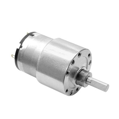 12V/24V JGB37-520 High Torque Gear Box Electric Motor Gearmotor 7/12/22/35/45/66/107/200/300/600/960rpm(Only Motor,35RPM_24V)