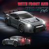 ACAMMZAR RC Drift Car, 1:24 Remote Control Car for Kids, 20KM/H 4WD High Speed RC Cars with Lights, Extra Racing Tires, Vehicle for Adults Boys Girls, Gray view 4