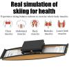 Ski Machine Exercise Equipment for Full Body Workout Simulator Balance Board Workout Machine, Fun Cardio Fitness Equipment for Home Full Body Training,Strength and Balance Training Tool Set view 3