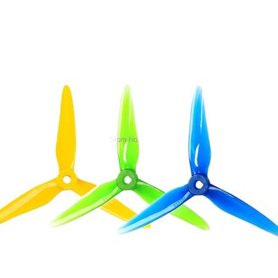 12 Pairs 24 Pcs DALPROP SpitFire T5147 5147. 5 3- Propellers CW CCW Compatible With FPV Racing Drone Brushless Motors POPO Style Props(6Pairs Mixed color)