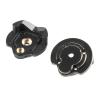 2Pcs Brass Counterweight Axle Housing Covers Counter Weight for 1/18 Axial UTB18 Capra Buggy Upgrade Parts (Black) view 3