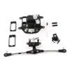 Ecoyin Rc Car Plastic Symmetrical Steering Kit with Equipment Compartment for 1/5 Hpi Rofun Rovan KM Baja 5T 5SC 5B Parts view 2
