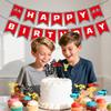 14Pcs Race Car Theme Birthday Party Decorations - Glitter Race Car Cake & Cupcake Toppers with Red Happy Birthday Banner for Kids' Birthdays & Baby Showers Cake Decorations view 2