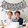 15Pcs Cow Theme Birthday Party Decorations - Farm Animal Happy Birthday Cake Topper with Happy Birthday Banner & Pennant for Kids' Birthdays & Baby Showers Cake Decorations view 3