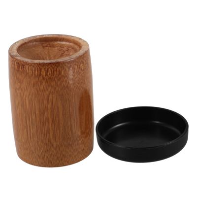 Totority Wooden Dice Cup with Base Large Capacity Dice Holder for Game Night Party Entertainment Bar Ktv Use Simple Practical Design Easy to Clean and Shake