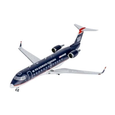 Die Cast Plane 1/200 for NG52050 CRJ200LR N406AW Diecasts Collectible Aircraft Model Metal Toys Finished Metal Airplane