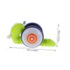 WHAMVOX Snail Pull for Blue-Green Cartoon Traction with Sturdy Side Wheels Encourages Walking and Crawling Indoor Outdoor Use Pulling Rope view 2