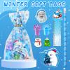 218Pcs Winter Party Favors Holiday Stationery Gift Set, 24 Pack Winter Christmas Classroom Gifts Goodie Bag Fillers Stuffers Classroom Exchange Frozen Christmas Party Favors view 3
