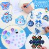 218Pcs Winter Party Favors Holiday Stationery Gift Set, 24 Pack Winter Christmas Classroom Gifts Goodie Bag Fillers Stuffers Classroom Exchange Frozen Christmas Party Favors view 4