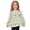 Wudan Infant/Toddler Girl Long-Sleeve T-Shirts Watercolor Easter Eggs Gnomes Cotton Toddlers Doll Clothes 18M view 2