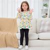 Wudan Infant/Toddler Girl Long-Sleeve T-Shirts Watercolor Easter Eggs Gnomes Cotton Toddlers Doll Clothes 18M view 3