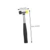 WHAMVOX 2Pcs Small Rubber Mallet Hammer Early Educational Tool for Boys and Smooth Polished Surface Safe for Improves Grip Strength and Coordination Suitable for Home and Play Use view 2