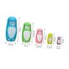 COOLHIYA 5Pcs Wooden Animal Nesting Dolls Creative Owl Matryoshka for Educational Playset and Home Decorations view 2