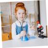 LALADEFIEE 4pcs Plastic Stethoscope Role Play Props for Adults Doctor Cosplay Halloween Party Accessories Random Color view 3