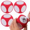 Angoily 8-Piece Standard Game Dice Set 2.36 Inch Writable Foam Dice for Classroom Games Party Activities Educational Play and Teaching Tools view 1