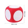 Angoily 8-Piece Standard Game Dice Set 2.36 Inch Writable Foam Dice for Classroom Games Party Activities Educational Play and Teaching Tools view 3