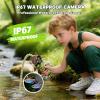 Borescope Camera Toy with Photo and Video, Snake Scope Kids Camera Microscope with Light for Outdoor Camping Nature Exploration, STEM Science Toy for Boys Girls 4 5 6 7 8 9 Christmas Birthday Present view 3