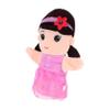COOLHIYA Adorable Cartoon Hand Puppet for Creative Family Hand Doll for Storytelling Imaginative Plush Plaything Interactive Puppet for Home School and Kindergarten Use view 1