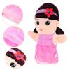 COOLHIYA Adorable Cartoon Hand Puppet for Creative Family Hand Doll for Storytelling Imaginative Plush Plaything Interactive Puppet for Home School and Kindergarten Use view 2