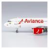 Die Cast Plane 1:400 for NG15028 A320 N745AV Diecasts Collectible Aircraft Model Metal Miniatures Toy Decor Finished Metal Airplane view 4